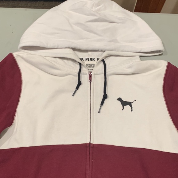 PINk Victoria Secret hooded sweatshirt - Picture 2 of 9